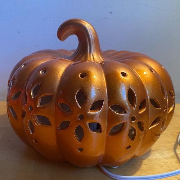 Fall Thanksgiving light up ora decorative pumpkin 6” - Picture 5 of 12